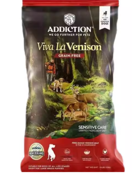 New Zealand ADD Edison dog food imported grain-free hypoallergenic venison high-protein dog food high-end large dogs