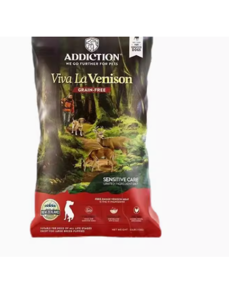 New Zealand ADD Edison dog food imported grain-free hypoallergenic venison high-protein dog food high-end large dogs